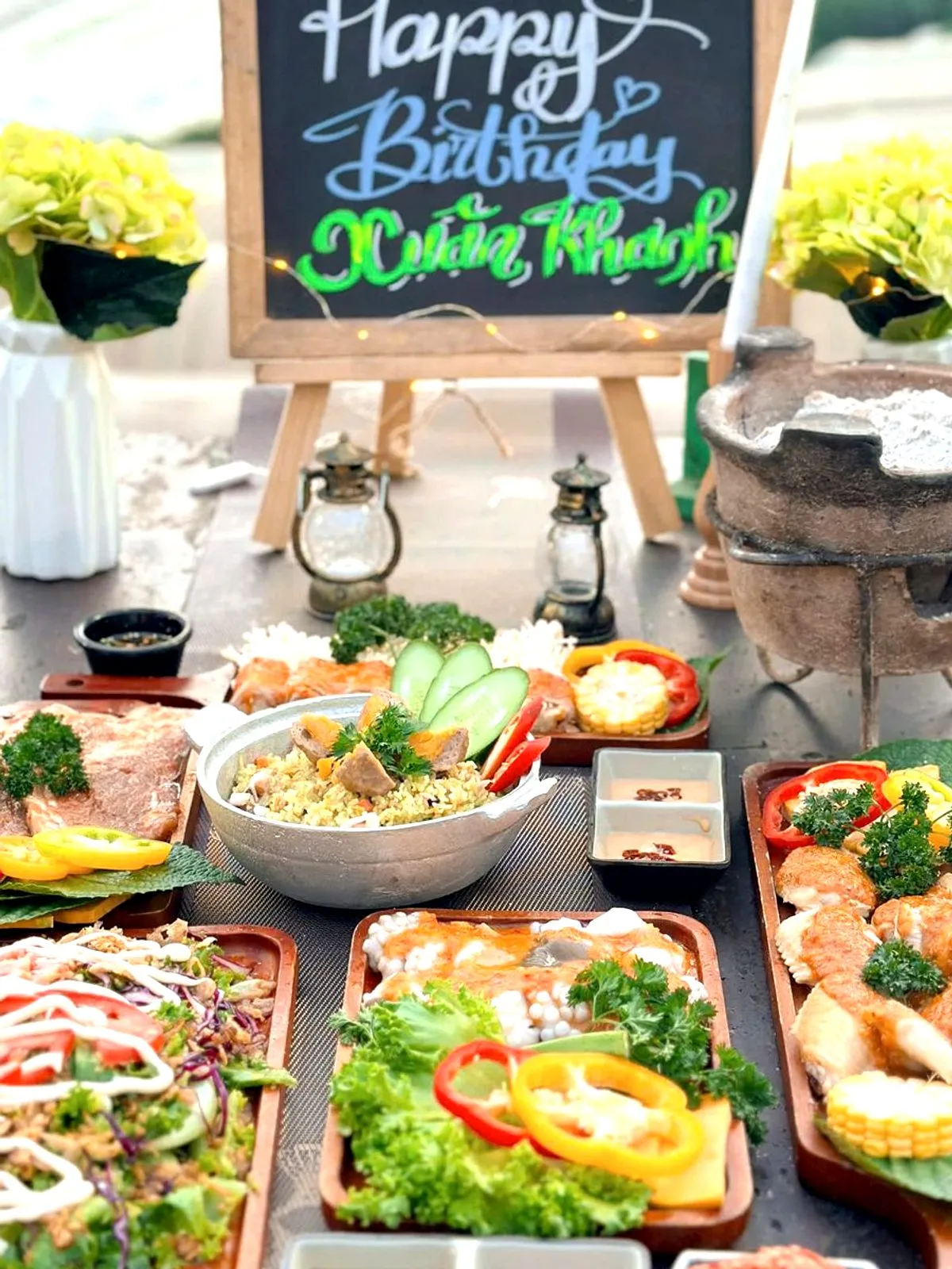 Quán nướng Đà Lạt cho nhóm bạn - tiệc nướng ngoài trời vui nhộn