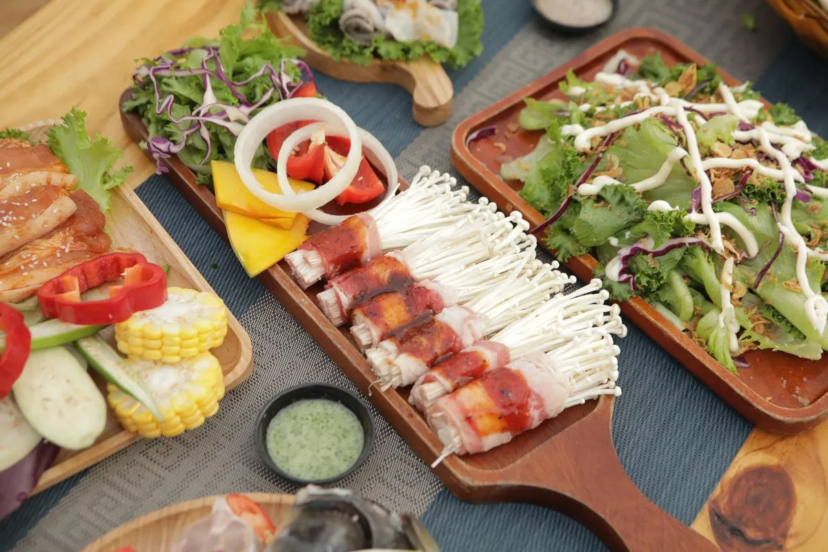 Đặt Bàn Quán Nướng Đà Lạt Tết - món nướng BBQ thơm ngon Đà Lạt