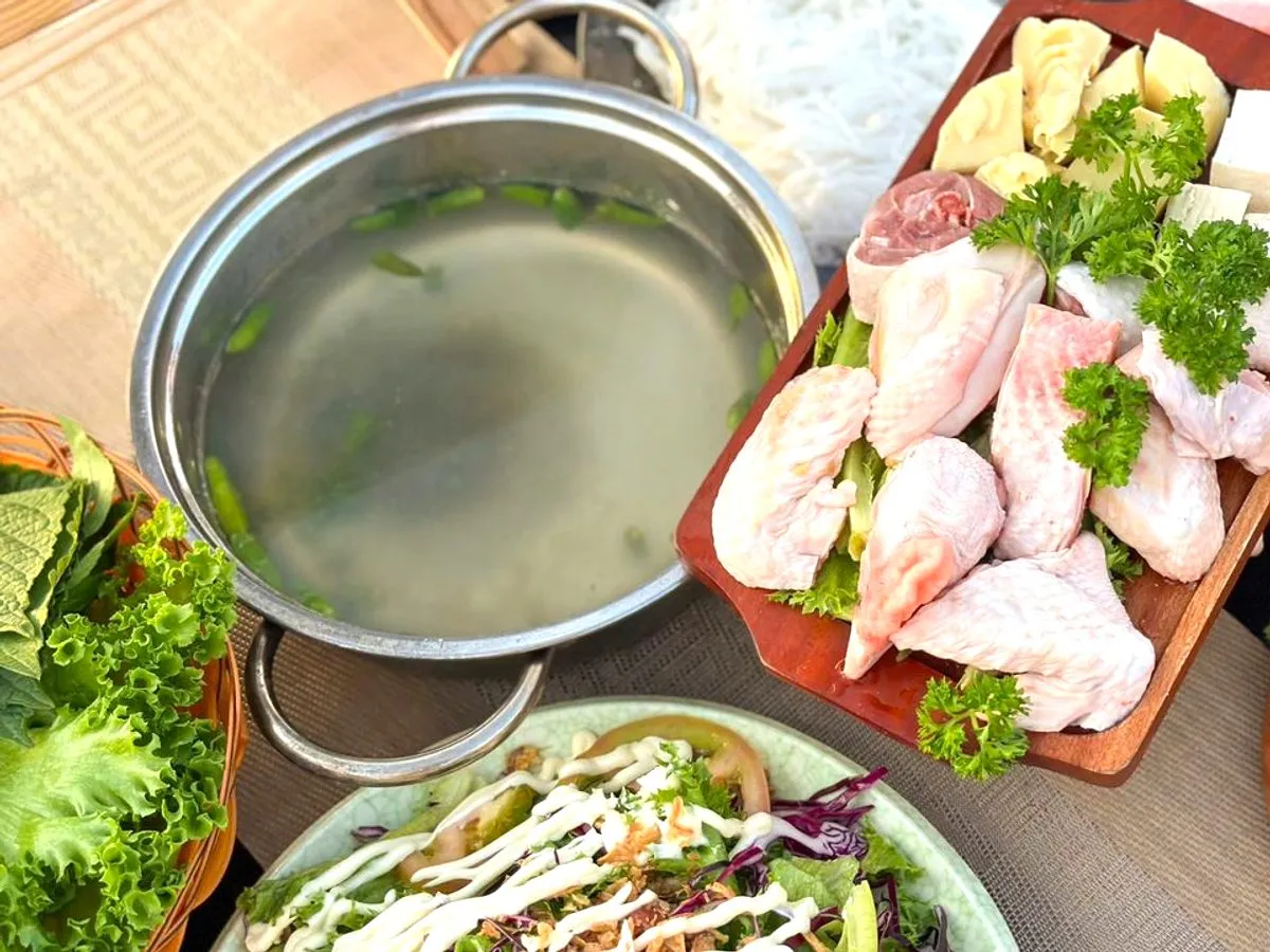 Thực đơn nướng cho 4 người Đà Lạt - set combo BBQ đầy đủ