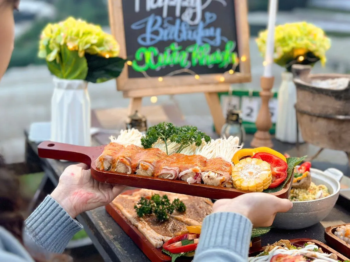 Ăn nướng Đà Lạt mùa xuân - món nướng ngon