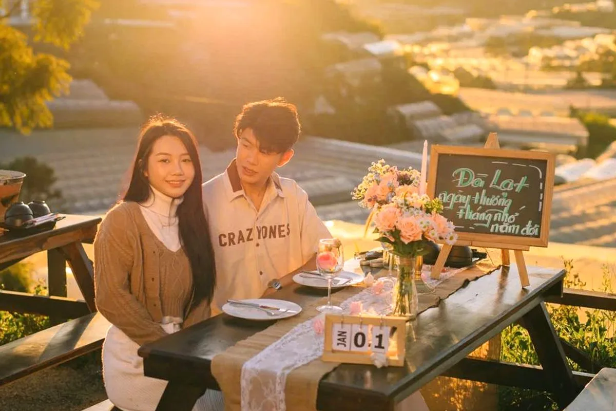 Quán nướng Đà Lạt cho 2 người - dinner BBQ lãng mạn cặp đôi