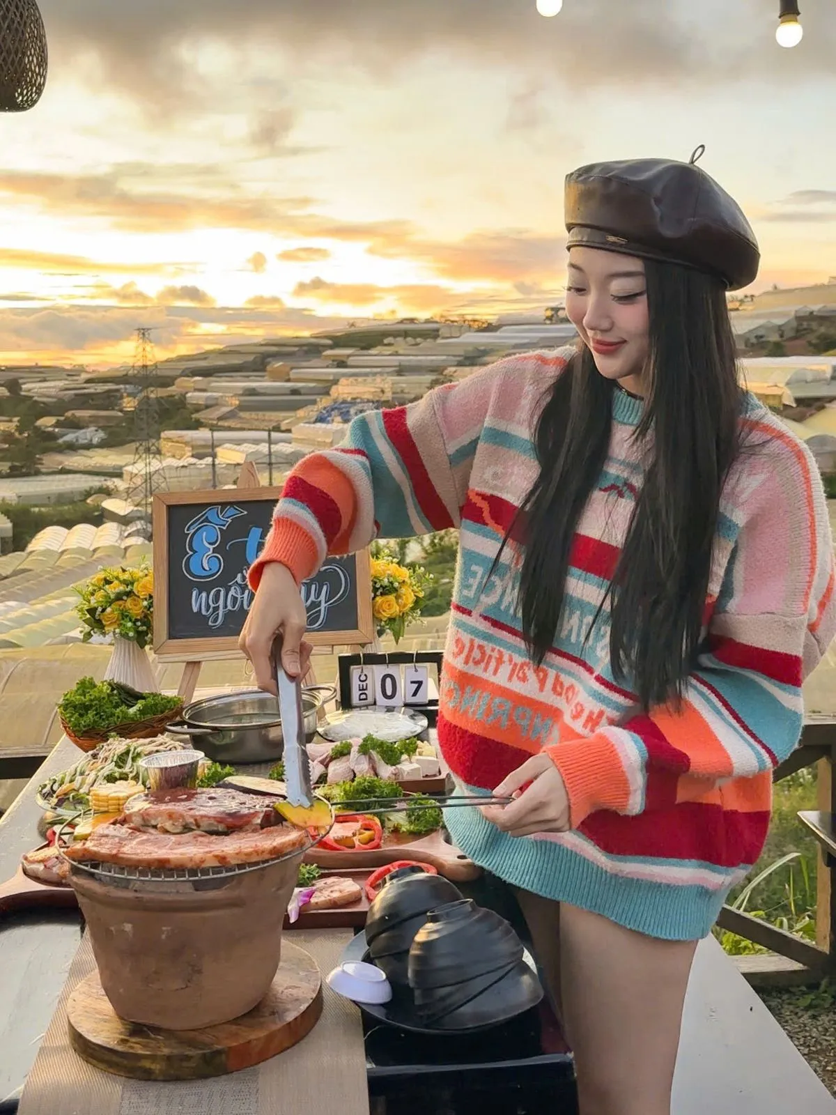 Date Night Đà Lạt - hoàng hôn tuyệt đẹp nhìn từ Trạm Dừng Chill